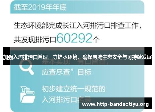 加强入河排污口管理，守护水环境，确保河流生态安全与可持续发展