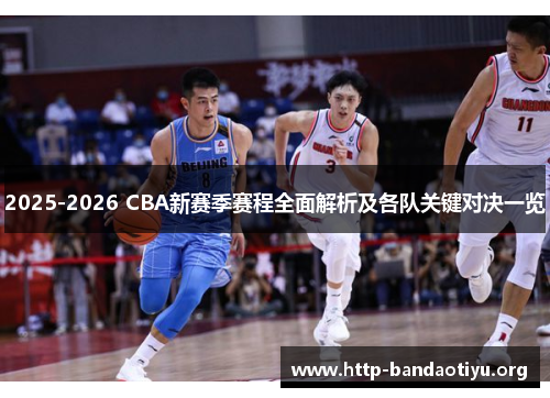 2025-2026 CBA新赛季赛程全面解析及各队关键对决一览 2025-2026 CBA新赛季赛程全面解析及各队关键对决一览